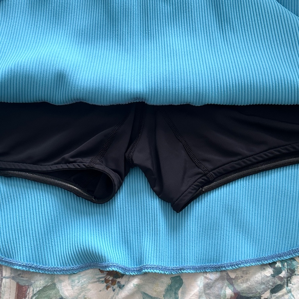 Blue Layered Skirt - Picture 3 of 5